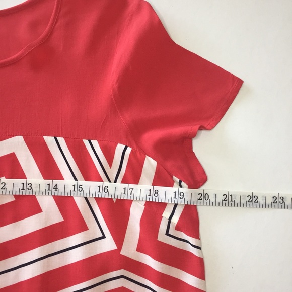 Charming Charlie Light Red Top Size M - Picture 3 of 6